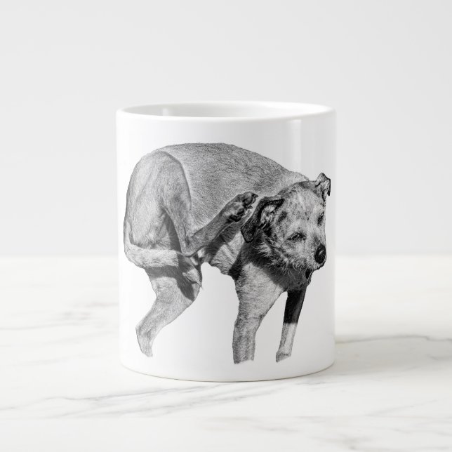 Frosty Dawn Rascal Giant Coffee Mug (Front)