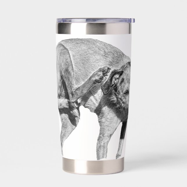Frosty Dawn Rascal Insulated Tumbler (Left)