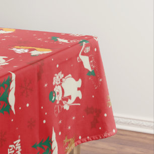 Frosty - Everyone's Favorite Snowman Pattern Tablecloth