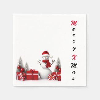 ❄️ Frosty Festivities Napkins ❄️