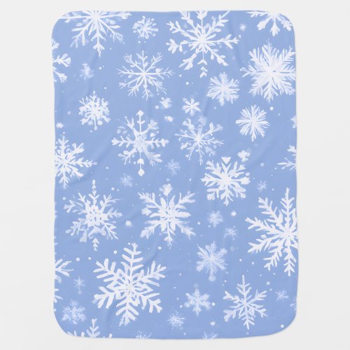 Frosty Flakes Baby Blanket
