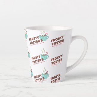 Frosty Foster's Tiled Logo Mug