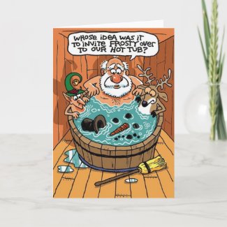 Frosty - Greeting Card