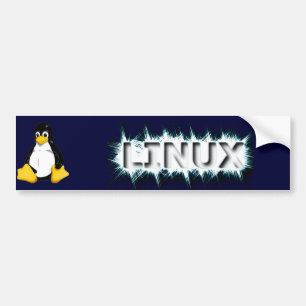 FROSTY LINUX BUMPER STICKER