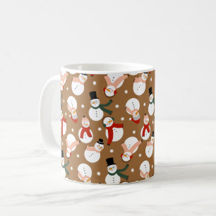 Frosty Merry Snowman Wonderland Coffee Mug