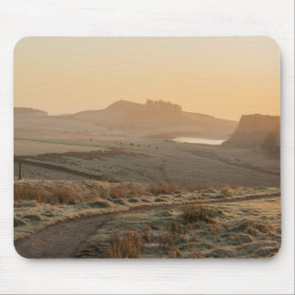 Frosty Morning at Steel Rigg Mouse Pad