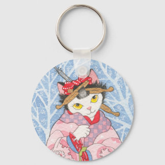 Frosty Morning keychain