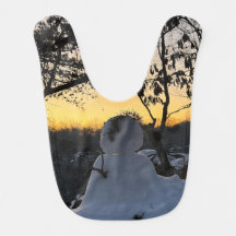 Frosty Mornings & Sunny Smiles Bib