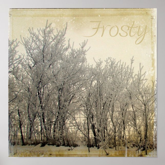 Frosty Poster (Front)