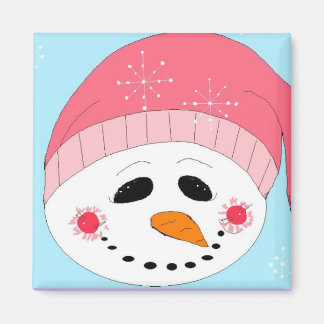 Frosty Smiles Magnet
