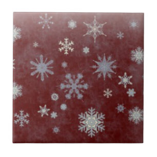 Frosty Snowflake Tile