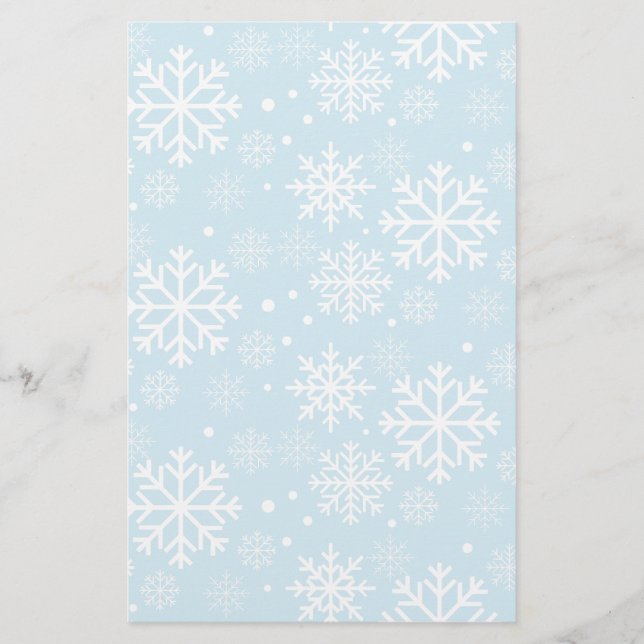 Frosty Stationery (Front)