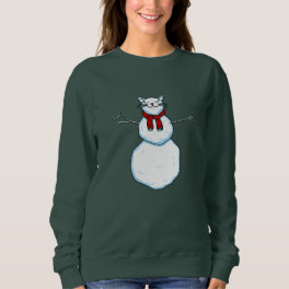 Frosty The Snow Cat! Sweatshirt