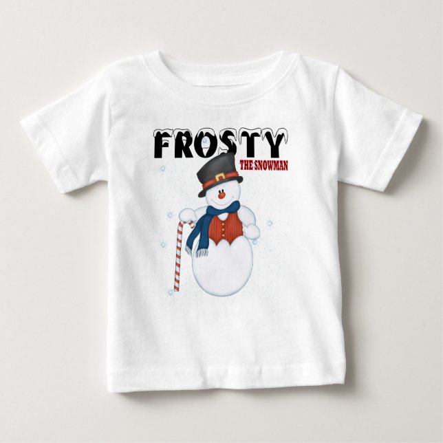 Frosty the Snowman Baby T-Shirt (Front)