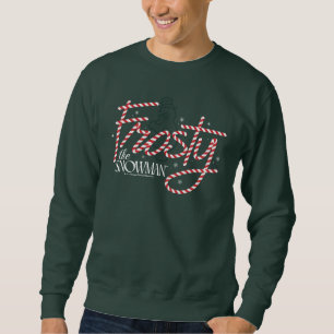 Frosty the Snowman Candy Cane Logo Sweatshirt
