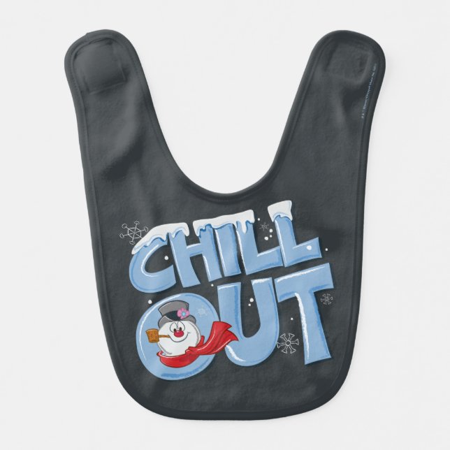 Frosty the Snowman™ | Chill Out Baby Bib (Front)