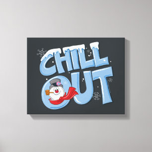Frosty the Snowman™ Chill Out Canvas Print