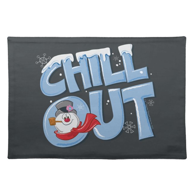 Frosty the Snowman™ | Chill Out Cloth Placemat (Front)