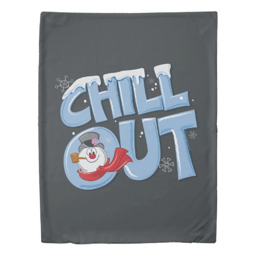 Frosty the Snowman  Chill Out Duvet Cover