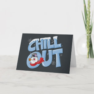 Frosty the Snowman™ Chill Out Holiday Card