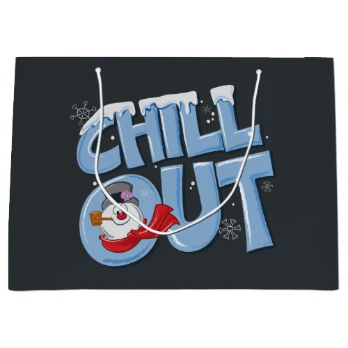 Frosty the Snowman  Chill Out Large Gift Bag