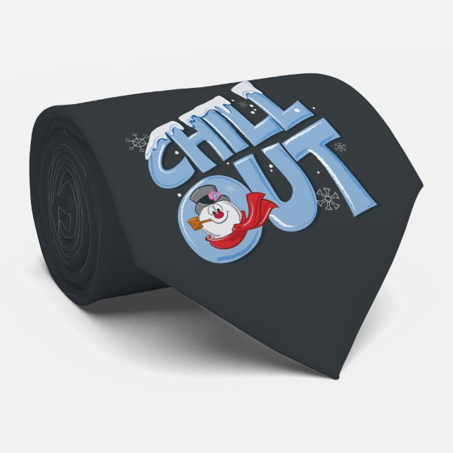 Frosty the Snowman™ | Chill Out Neck Tie (Rolled)