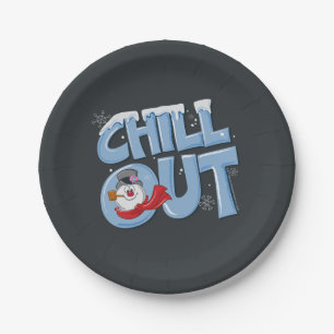 Frosty the Snowman™   Chill Out Paper Plates