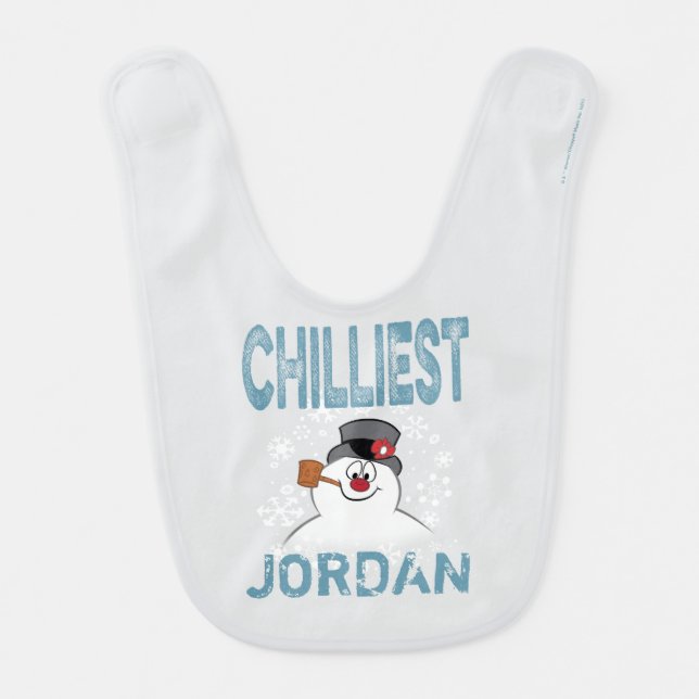 Frosty the Snowman™ | Chilliest Baby Bib (Front)