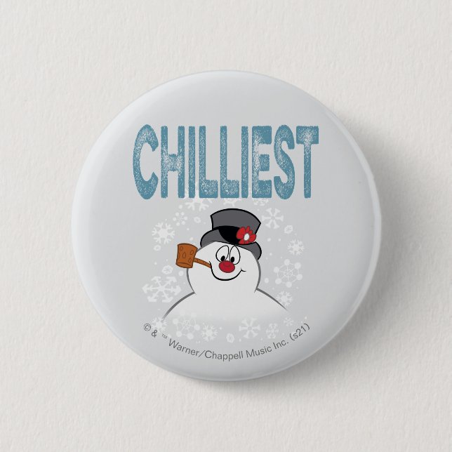 Frosty the Snowman™ | Chilliest Button (Front)