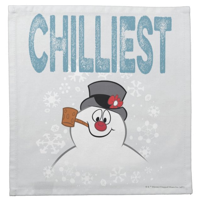 Frosty the Snowman™ | Chilliest Cloth Napkin (Front)
