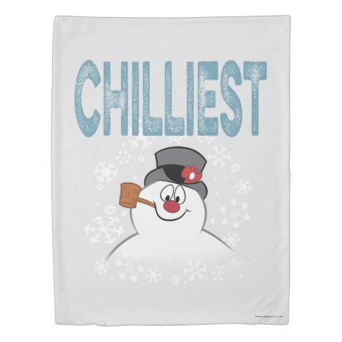 Frosty the Snowman  Chilliest Duvet Cover