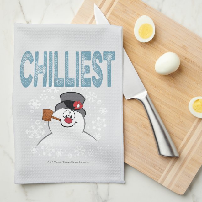 Frosty the Snowman™ | Chilliest Kitchen Towel (Quarter Fold)