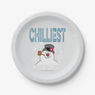 Frosty the Snowman™ Chilliest Paper Plates