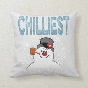 Frosty the Snowman™   Chilliest Throw Pillow