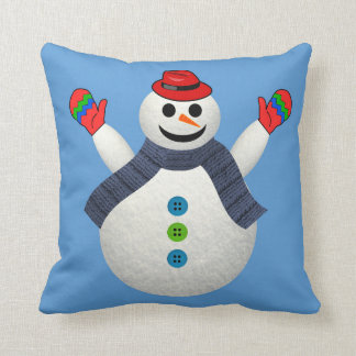 FROSTY THE SNOWMAN CHRISTMAS PILLOW
