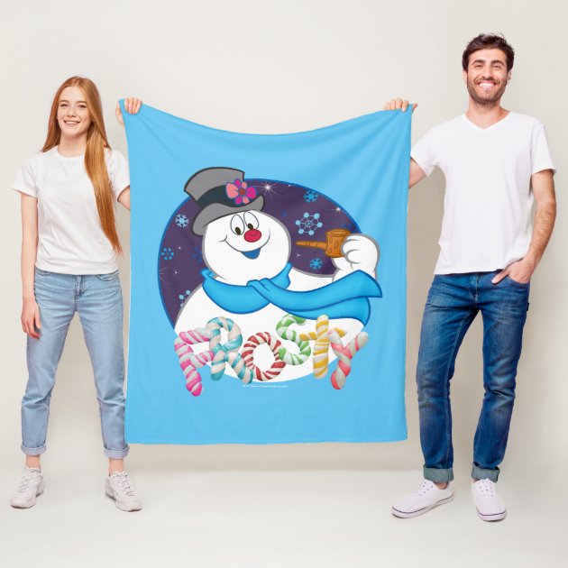 Frosty the snowman blanket sales