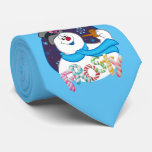 Frosty The Snowman™ | Colorful Candy Cane Name Neck Tie at Zazzle