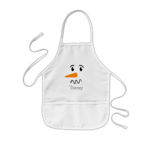 Frosty the Snowman Confuse Face Kids' Apron