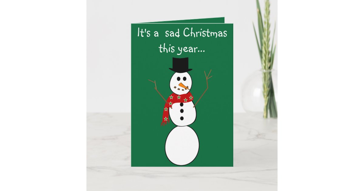 Frosty The Snowman Died Christmas Cards Zazzle