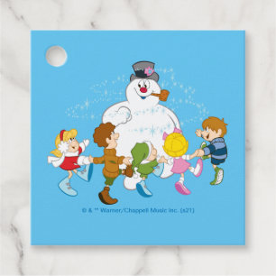Frosty the Snowman™   Frosty & Children Playing Favor Tags