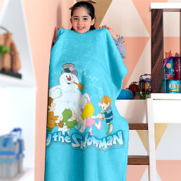 Frosty the Snowman™ | Frosty &amp; Children Playing Fleece Blanket