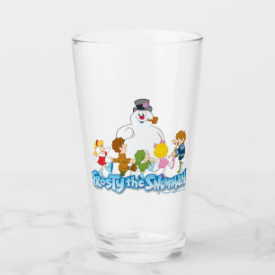 Frosty the Snowman™ Frosty & Children Playing Glass
