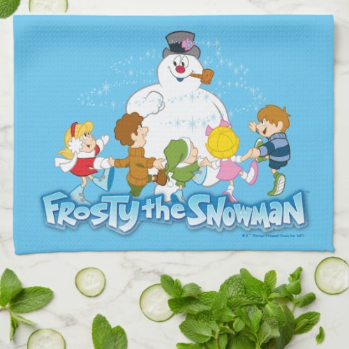 Frosty the Snowmanâ  Frosty  Children Playing Kitchen Towel