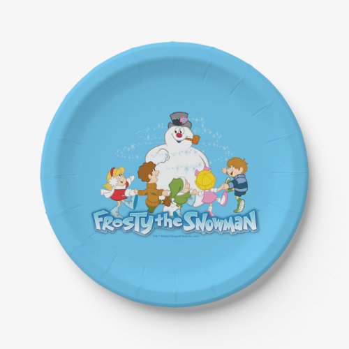 Frosty the Snowmanâ  Frosty  Children Playing Paper Plates