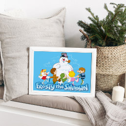 Frosty the Snowman™ | Frosty &amp; Children Playing Poster