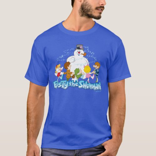 Frosty the Snowmanâ  Frosty  Children Playing T_Shirt