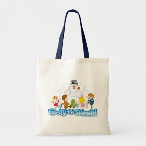 Frosty the Snowmanâ  Frosty  Children Playing Tote Bag