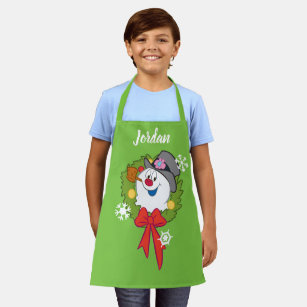 Frosty the Snowman™   Frosty Holiday Wreath Apron