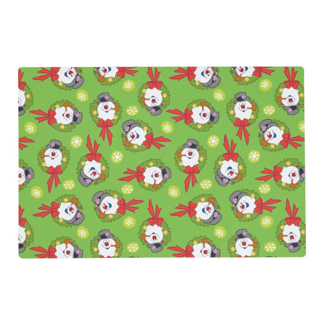 Frosty the Snowman™ | Frosty Holiday Wreath Placemat (Front)