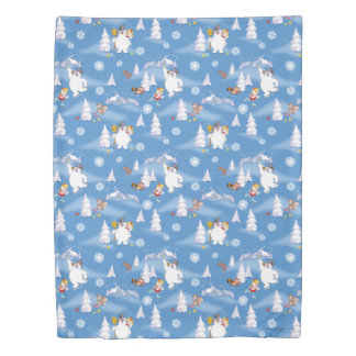 Frosty the Snowman™ | Frosty & Karen Winter Fun Duvet Cover